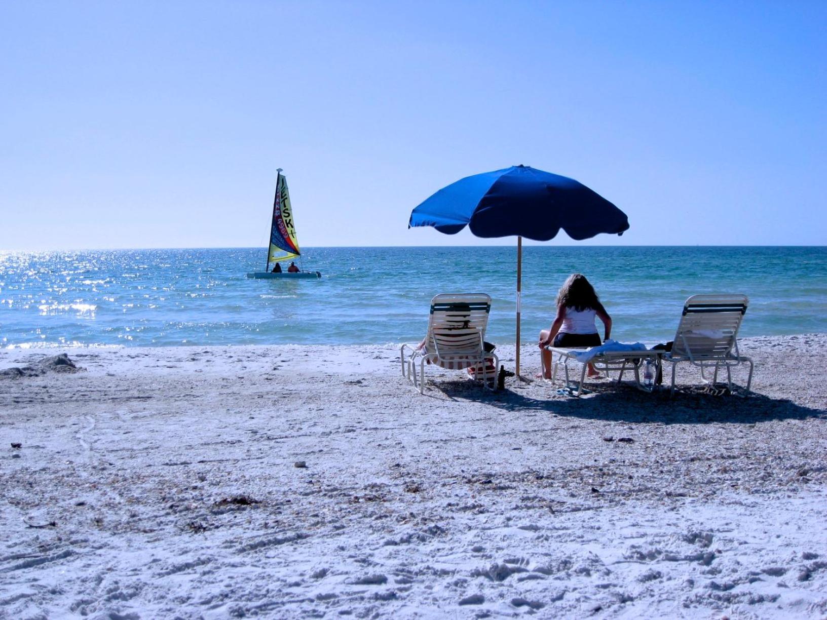 Anna Maria Island Beach Palms 8B เบรเดนทันบีช ภายนอก รูปภาพ